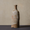 古道具の陶器ボトル-2