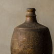 古道具の陶器ボトル-3