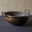 古道具の銅鍋-2