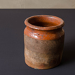 古道具の陶器寸胴-3