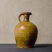 古道具の陶器ボトル-2