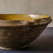 古道具の陶器ボウル-5
