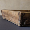 古道具の木製トレイ-4