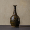 古道具の陶器ボトル-1