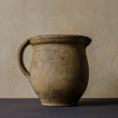 古道具の陶器ジャグ-1